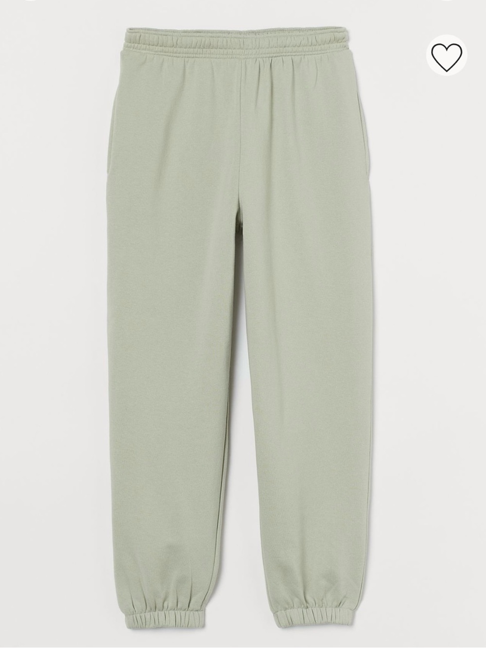 H&M Women’s Sweatpants in Light Green (Size: S)